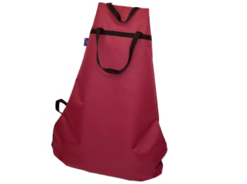 WASTEMASTER BAG/COVER WATERPROOF WITH ZIP AND HANDLES (MAROON)
