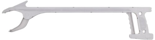 SP Ableware Plastic Raptor Reacher, 24 Inches Long - Gray, Lightweight (769450000)