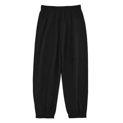 Pantalones deportivos para el colegio con punos elasticos comodos para ninos activos de primaria