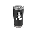 PLTR Defense Crest Stainless Steel Insulated Tumbler