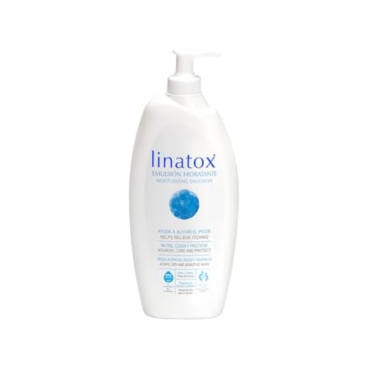 Linatox Emulsión Hidratante 500ml - Ayuda a controlar los signos y síntomas asociados a la piel atópica. Testado dermatológicamente y pediátricamente