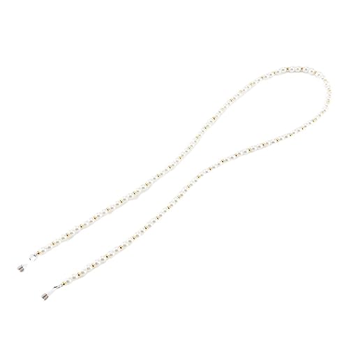 Chaîne de lunettes en perles chic : cordon de cou élégant modèle D - 2