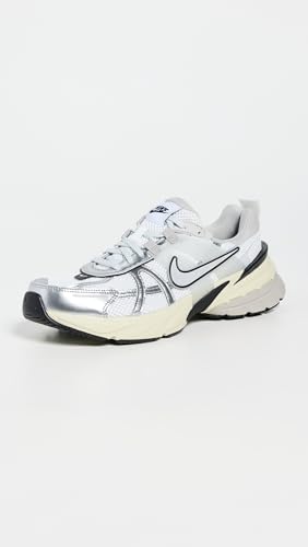 Nike Womens V2K Run Summit White/Metallic Silver 8 Medium