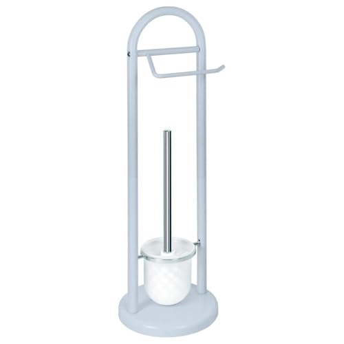 SANWOOD Kombi Toiletten Bürsten WC Klo Papier Halter Garnitur Hellblau