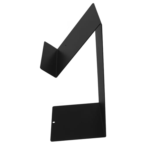 Cabilock Iron Book Holder Stand Book Display Rack Bookends for Shelves Bookshelf Stand Desktop Bookshelf Organizer Flyer Holder