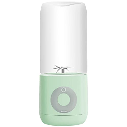 Begchy Licuadora PortáTil, Exprimidor InaláMbrico PortáTil para Romper el Hielo, Vaso Exprimidor EléCtrico, Licuadora de Mano Deportiva (Verde)