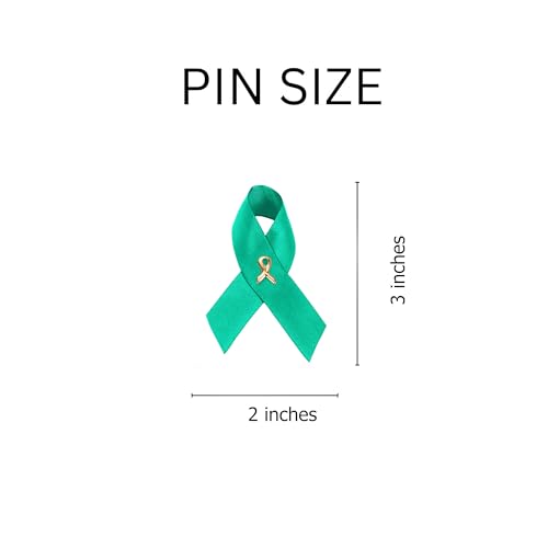 Image of 1 /2 /5 /10 /25 /50 /100pcs Satin Awareness Ribbon Pins (Pick your color), for Cancer & Disease Awareness, Bulk Quantities for Fundraising, Events, Gift Giving