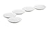Neodymium Magnets for Audio-Visual Direct Magnetic Glass Dry-erase Boards, Set of 5