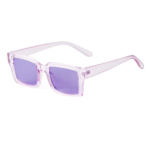 Lunettes de soleil UV400 unisexes avec verres rétro de luxe pour l'été