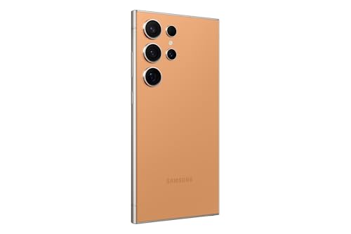 Image of Samsung Galaxy S24 Ultra 5G, US Version, 512GB, Titanium Orange - Unlocked (Renewed)