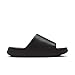 Nike Calm 2.0 Men's Slides, Black/Black-Black, 12