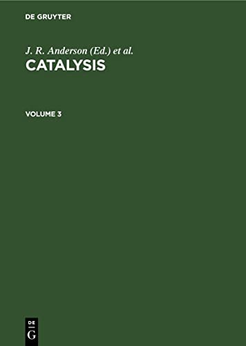 Catalysis. Volume 3 view 2