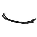 AMAIR Auto Frontlippe Frontspoiler für BMW X1 X2 X3 X4 X5 X6 E84 F48 F39 E83 F25 F26 G02 E53 E70,Frontlippe Spoiler Protector Car Styling Karosserie-Anbauteile,A/Glossyblack