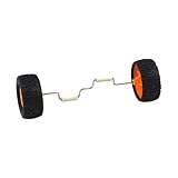 Vogeltraining Spielzeug - 14x4,5 X 4,5 Cm Gummi -Edelstahl - -Puzzlespielzeug, Langlebiger Interaktiver | Safe Leichtgewicht 27G Ansprechende Lustige Aktivität Für Cockatoos Maas Afrikanische