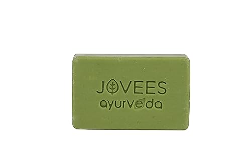 Image of Jovees Herbal Cinnamon & Neem Anti Acne Face Bar Soap For Acne & Blemishes Skin | Specially Formulated for Oily Skin | Unclogs Pores, Effective Cleansing without causing Dryness or Irritation 75G (Pack of 2)