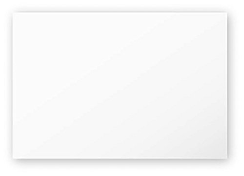 Cartes Blanches Clairefontaine Pollen - 25 Cartes 8,2x12,8 Cm - 210 G/m² - Pour Invitations Et Correspondance