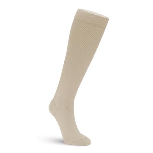 Image of Garment Liner, Unisex, Light Foot-to-Ankle Compression, Tan & Grey, Small - XXLarge, 1 2 4 Undersocks /Pack