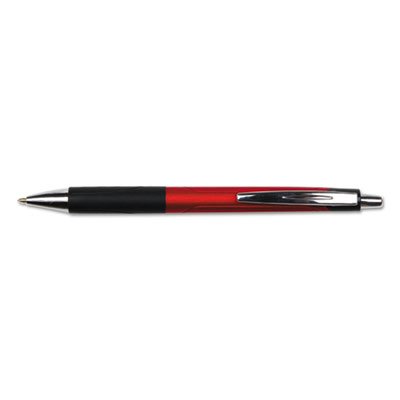 Bolígrafo Universal con agarre cómodo, tinta roja miniatura 2