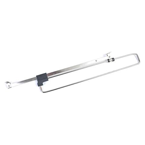 BSM Marketing Wardrobe Pull Out Clothes Hanger Clothes Hanger Trousers Pull Out Hanger Rail Telescopic 250 mm (250mm) Cover