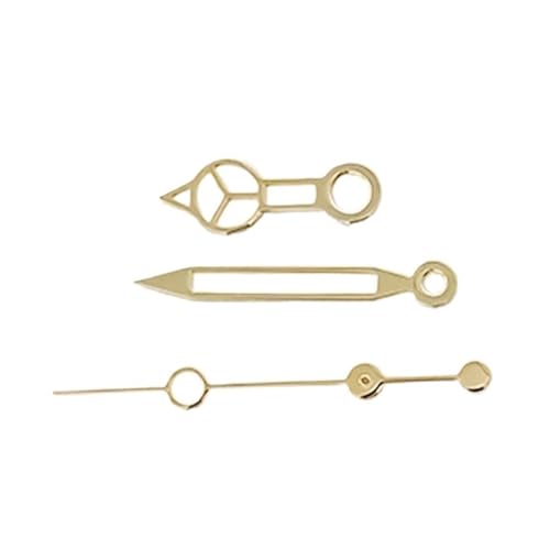 Aiguilles de montre NH35 argent et or rose pour réparation modding NH34 7S36