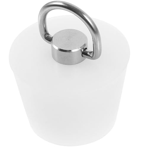 LIFKOME Tapón para Bañera con Anillo Extraíble Accesorio para Lavabo y Fregadero Tapón de Drenaje Resistente para Baño Cocina y Lavabos Multifuncionales