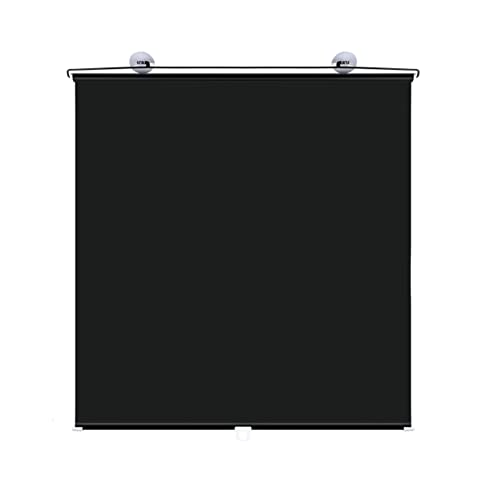 Stores Enrouleurs à Ventouse,Pare-soleil Balcon Rétractable Sans Poinçon,Rideau Occultant Thermiques pour Chambre Fenêtres de Toit Bureau,Protection Solaire Store pour Fenêtre (W58xL125cm/23x49in) Cover