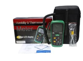 DT-615 ręczny przenośny termohigrometr przemysłowy miernik wilgotności powietrza tester temperatury zewnętrzny typ K