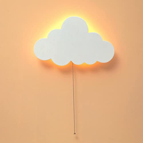 Cloud Light - Floating Cloud Wall Lamp For Nursery | Cute Floating Cloud Lamp For Kids Bedroom | Battery-Operated Hanging Cloud Night Lights | Cloud Lights For Bedroom | Cloud Lamp For Baby Nursery #TOP1