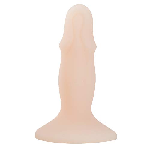 Vvyiyi Flesh Color Soft Silicone 4 Inch Dìdlõs Am-al Plug S'uc-Tion Cup Hands