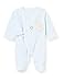 Chicco Tutina con Apertura Frontale Pigiamino per Bambino e Neonato, Azzurro, 040 Unisex-Bimbi