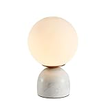 lampe marbre ampm Diamètre de l'abat-jour : 5,9 pouces/15 cm. Hauteur de la lampe 9,2 pouces/23,5 cm. Cette lampe de table doit uniquement être branchée directement sur le secteur. Il y a un interrupteur sur le câble. C'est très pratique à utiliser.