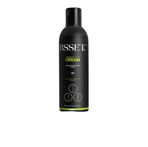 BSSET Curl Cream with Jamaican Black Castor & Olive Oil 250ml