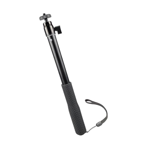 Testa a sfera a 360 gradi impermeabile selfie stick estensibile in lega di treppiede per telefoni Action Camera leggero alluminio