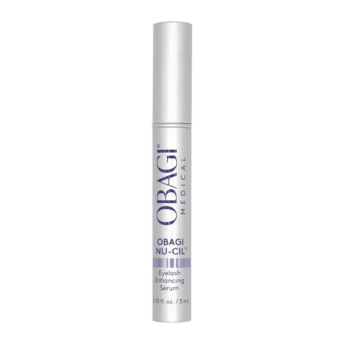 Obagi Nu-Cil Eyelash Enhancing Serum – Nourishing Lash Serum with Biotin for Thicker & More Defined-Looking Lashes – 0.1 oz