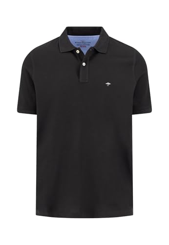 FYNCH-HATTON Poloshirt aus Premium Baumwolle Navy/S – Ansicht 3