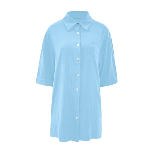 Conjunto de punto de mujer con camisa de manga 3/4 y pantalones cortos casuales en color liso 2