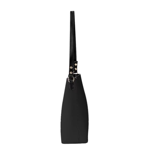 Image of HUGS IDEA Boho Bags for Women Leather Handbag Shoulder Bucket Crossbody Purse