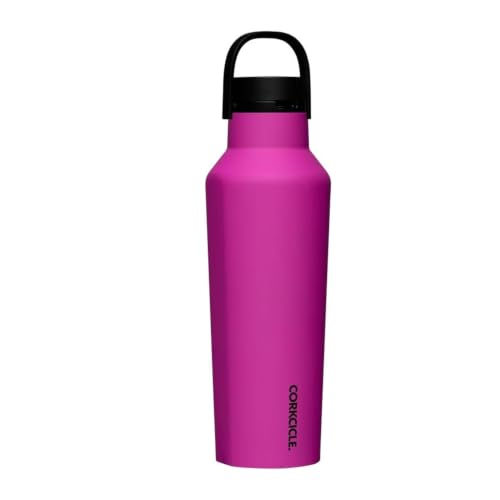 Corkcicle Classic Sport Canteen 20 oz Triple Insulated Bottle, Berry Punch