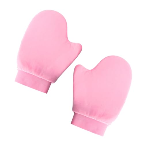 KEQAR 2 Piezas Guante Autobronceador Corporal, Self Tan Mitt Aplicador Autobronceador, Cuerpo Manopla, para Crema Autobronceadora Cuerpo y Acelerador Potenciador Bronceado-Marrón