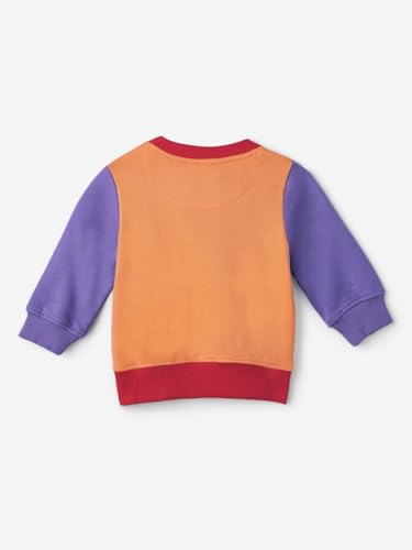 Image of The Souled Store Boys Peaches 'n' Cream Cotton Sweatshirts