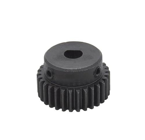 Bevel Gear Pinion Hardware Mechanical 1pcs 22T 1M D Hole Spur Gear with Step 1 Mod 22 Teeth Steel Metal Motor Gear Bore 5x4.5/6x5/6x5.5/8x7-12x11mm(6x5.5mm)