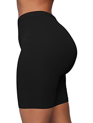 BORIFLORS Women's Athletic Workout High Waist Gym Biker Shorts3