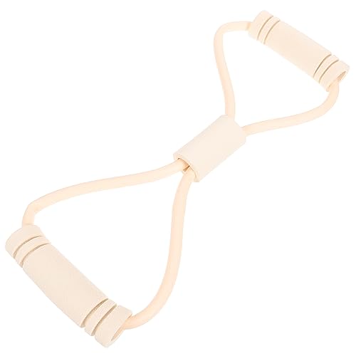 Gatuida Bandas Elásticas De Ejercicio TPE Beige Nbr Bandas De Resistencia para Mujeres Cinturón Elástico Ejercicio para Mujeres