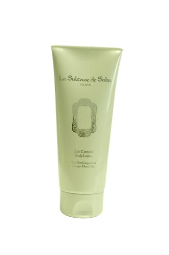 La Sultane de Saba - Loción Corporal Té Verde y Jengibre, 200ml - Viaje en el camino de Darjeeling Cover