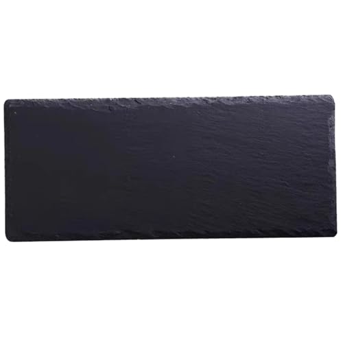 Plato rectangular de piedra natural GANAZONO 30 cm x 10 cm miniatura 1