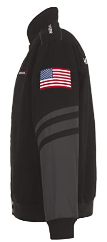 JH DESIGN GROUP Men's Dodge Charger Jacket an Embroidered Classic Twill Coat4