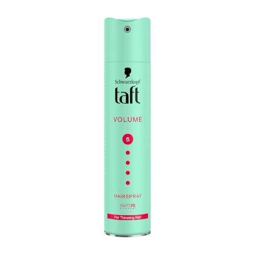 Image of Schwarzkopf Taft Volume Hair Spray Hold Level 5, Hair Mousse for Fine and Thinning Hair, Volumising Mousse that Prevents Blow-Dry Damage, Non-Sticky, Vegan Formula - 250 ml