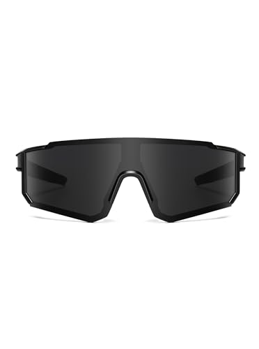 Polarized Sunglasses Men For Driving/Recying/Fishing/Baskball, UV 400 Protection Lens 70mm(6802P)