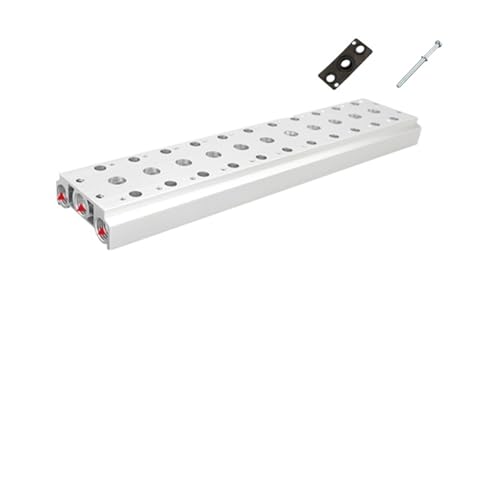 Collecteur pneumatique 300M 11F embase de distribution pour électrovanne de commande - 2