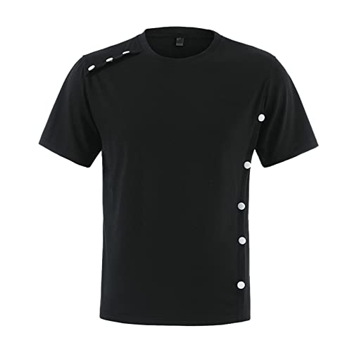 T-Shirt Homme Manches Courtes en Maille Coupe Fitness Moderne